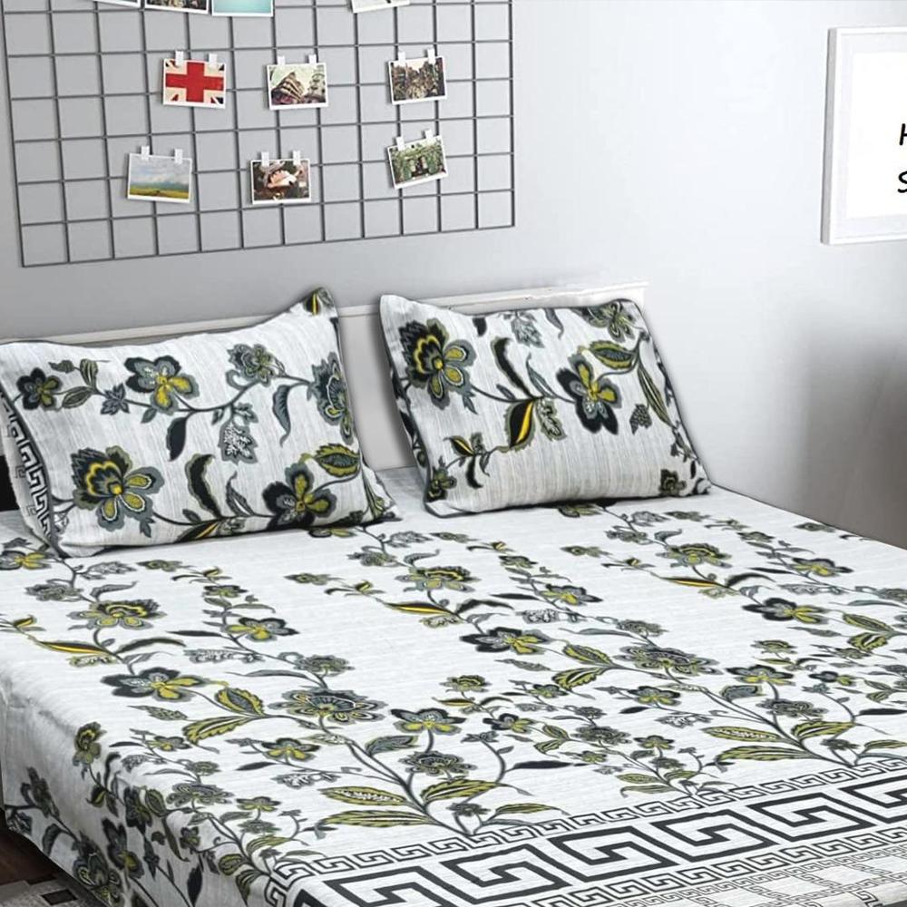 Cotton Saton Bedsheet Single Double Bedsheet Comforter